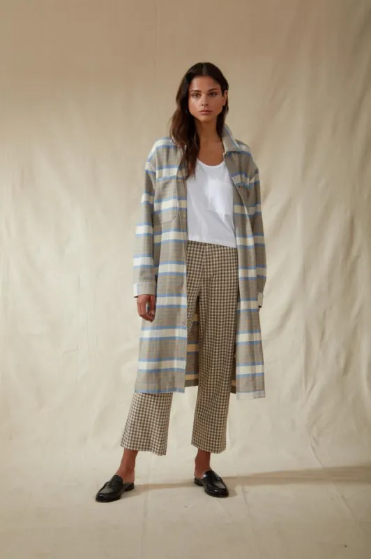 Ashby Duster - Whitecap sold by Brixton