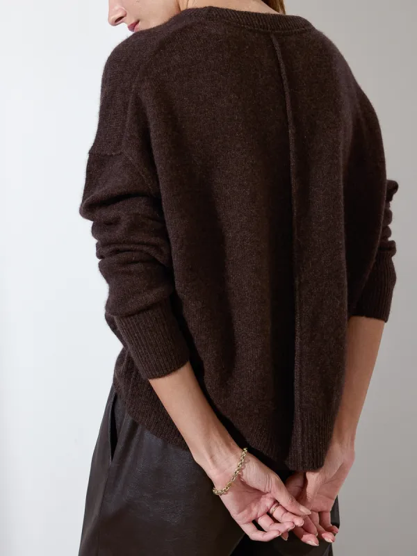 The Everyday Cashmere Bright Crew sold by Brochu Walker