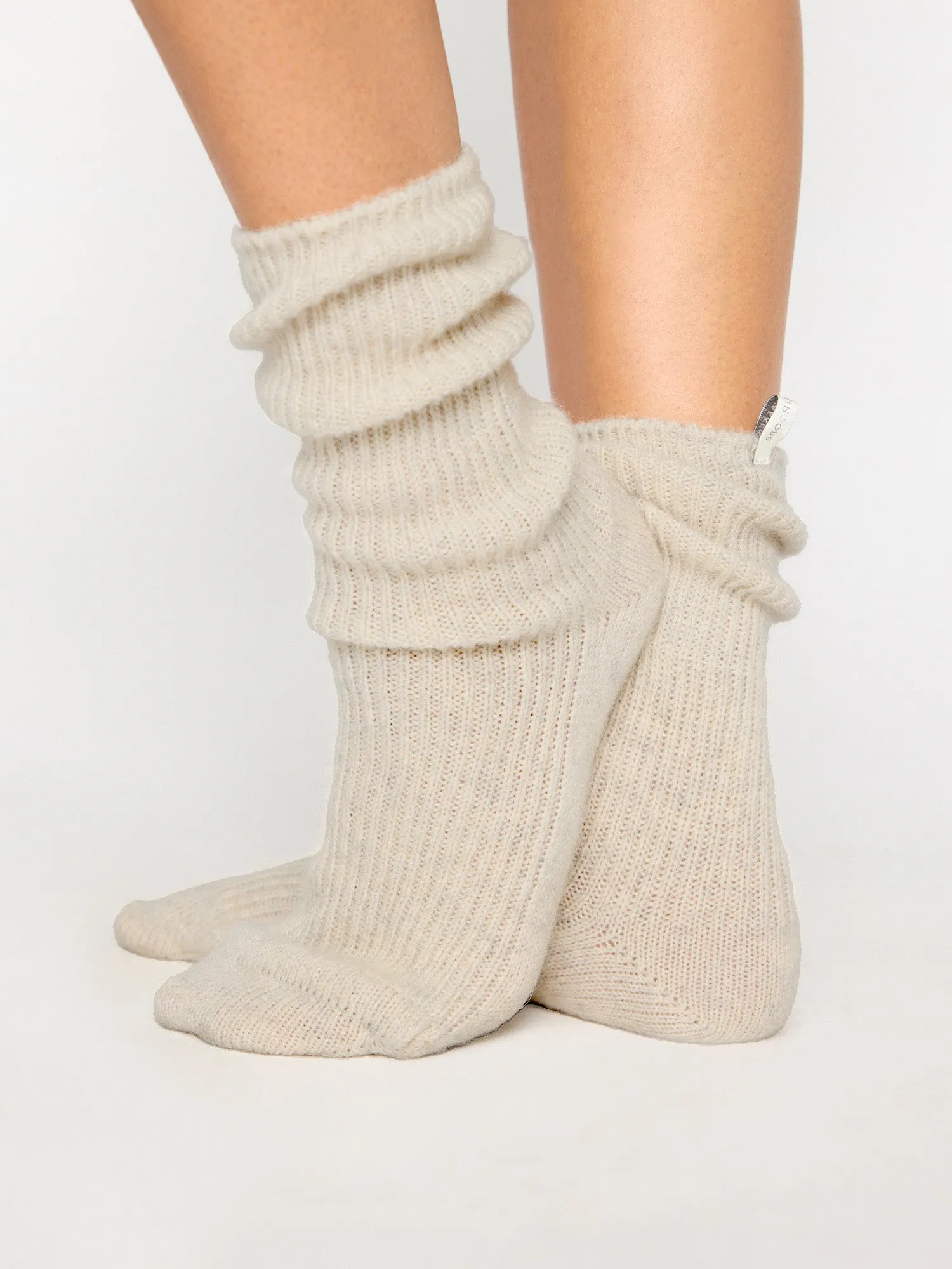 The Ribbed Cashmere Socks sold by Brochu Walker product image thumbnail 2