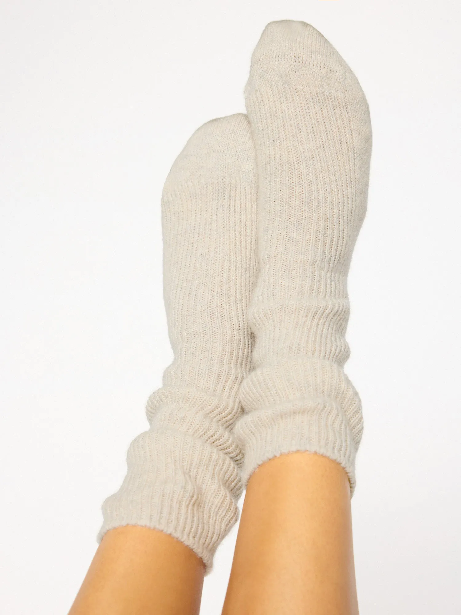 The Ribbed Cashmere Socks sold by Brochu Walker product image thumbnail 3