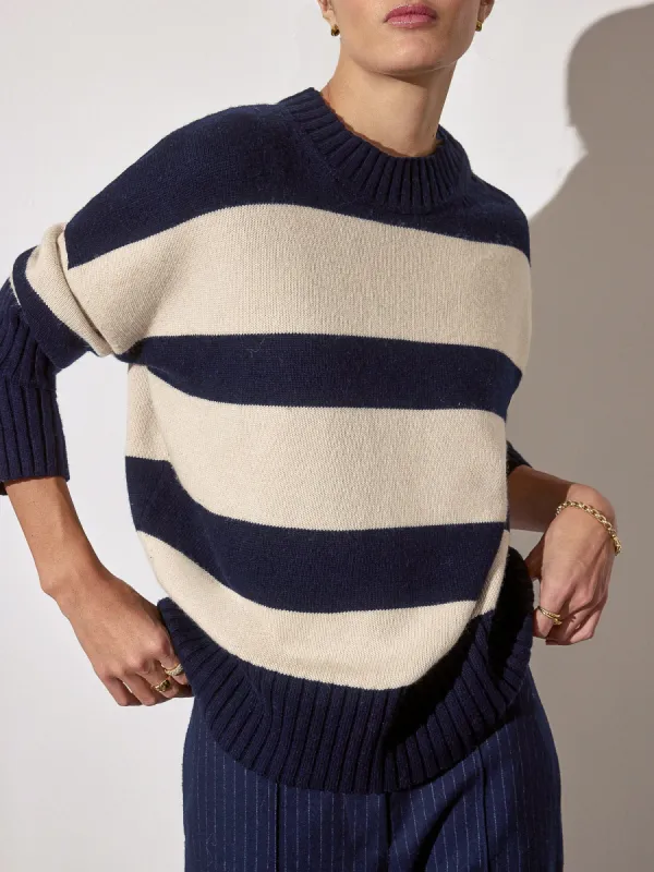 The Cy Stripe Sweater sold by Brochu Walker