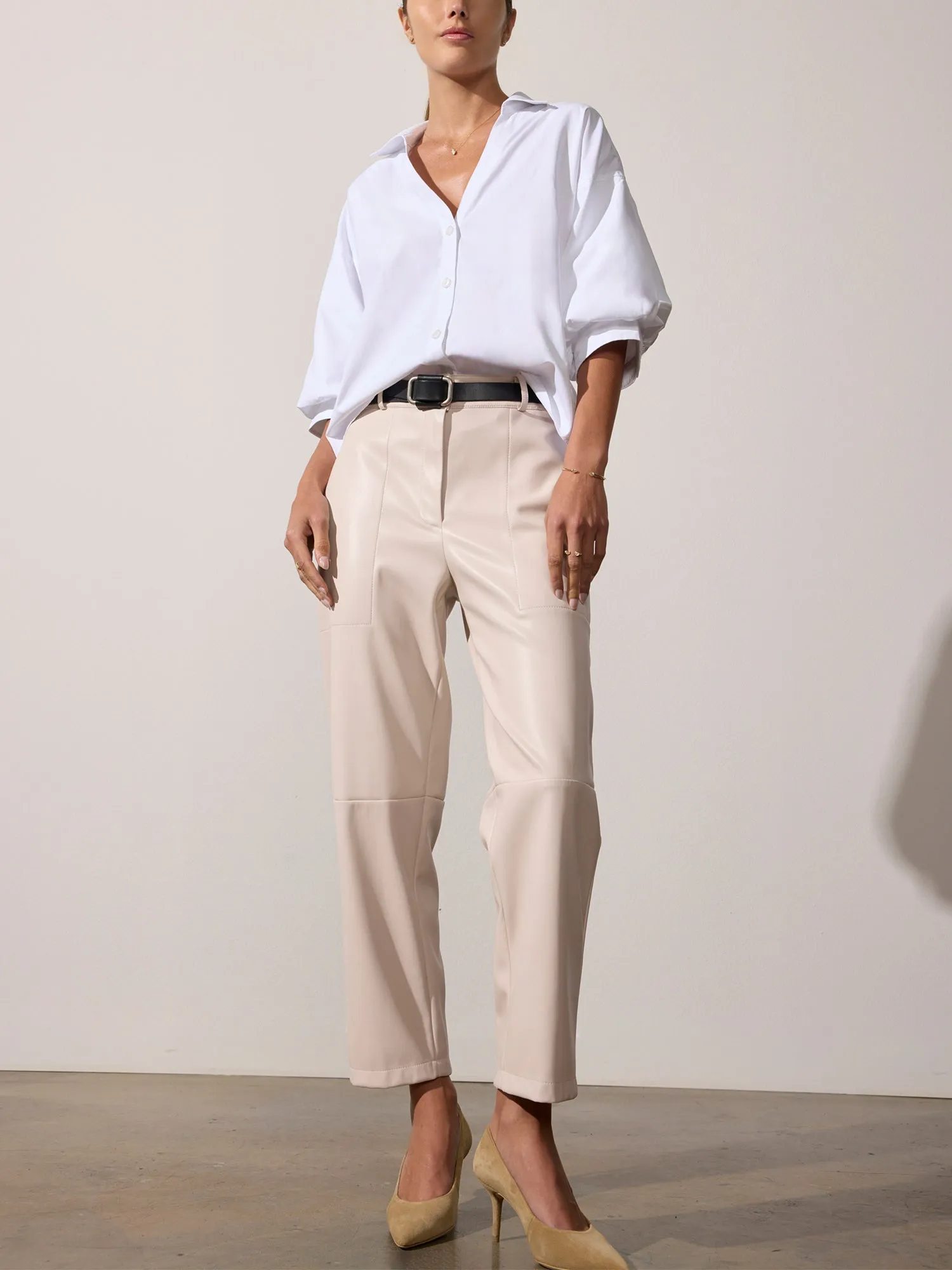 The Stone Vegan Leather Pant sold by Brochu Walker product image thumbnail 2