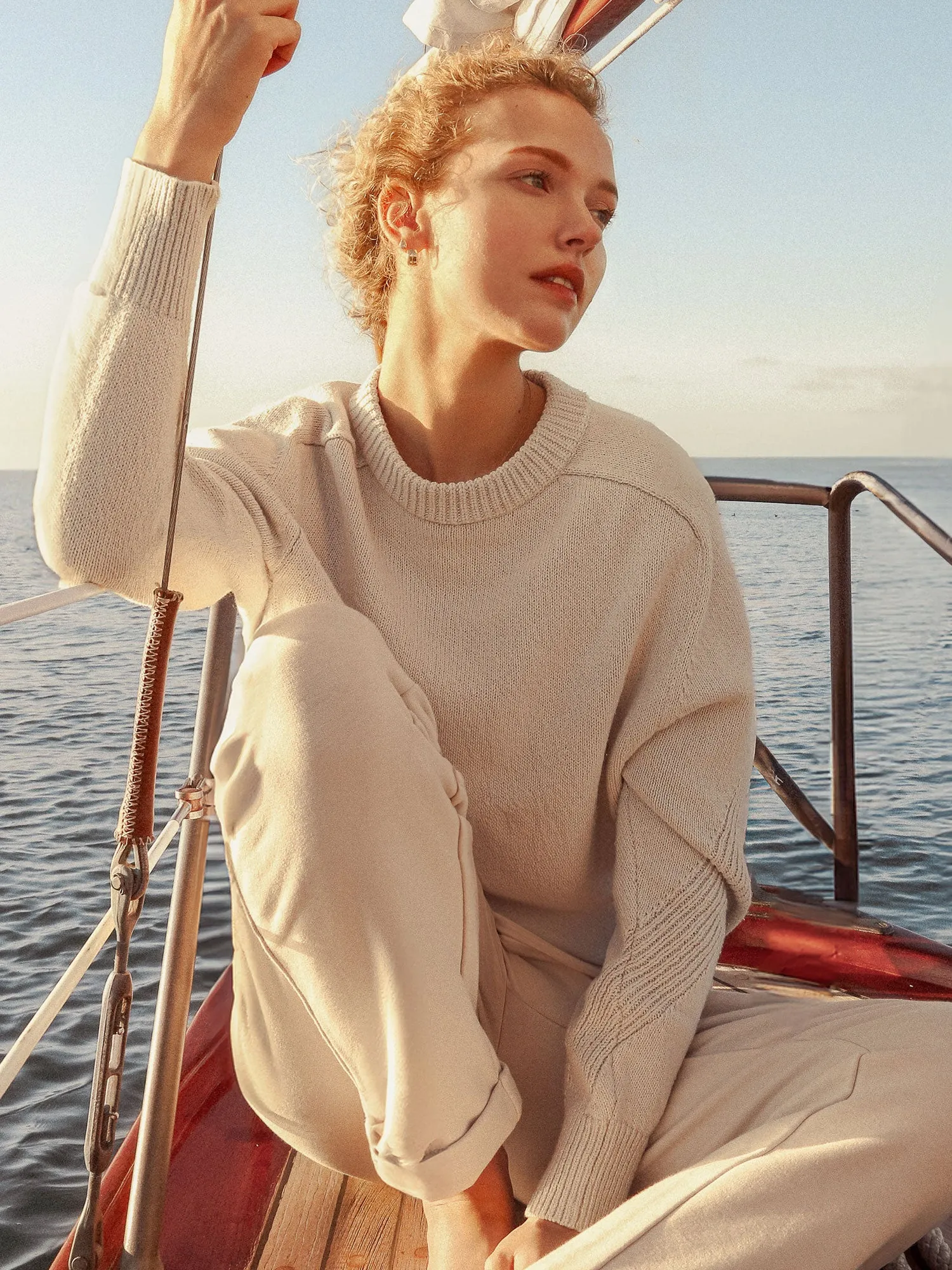 The Pele Knit Sweatshirt sold by Brochu Walker product image thumbnail 2