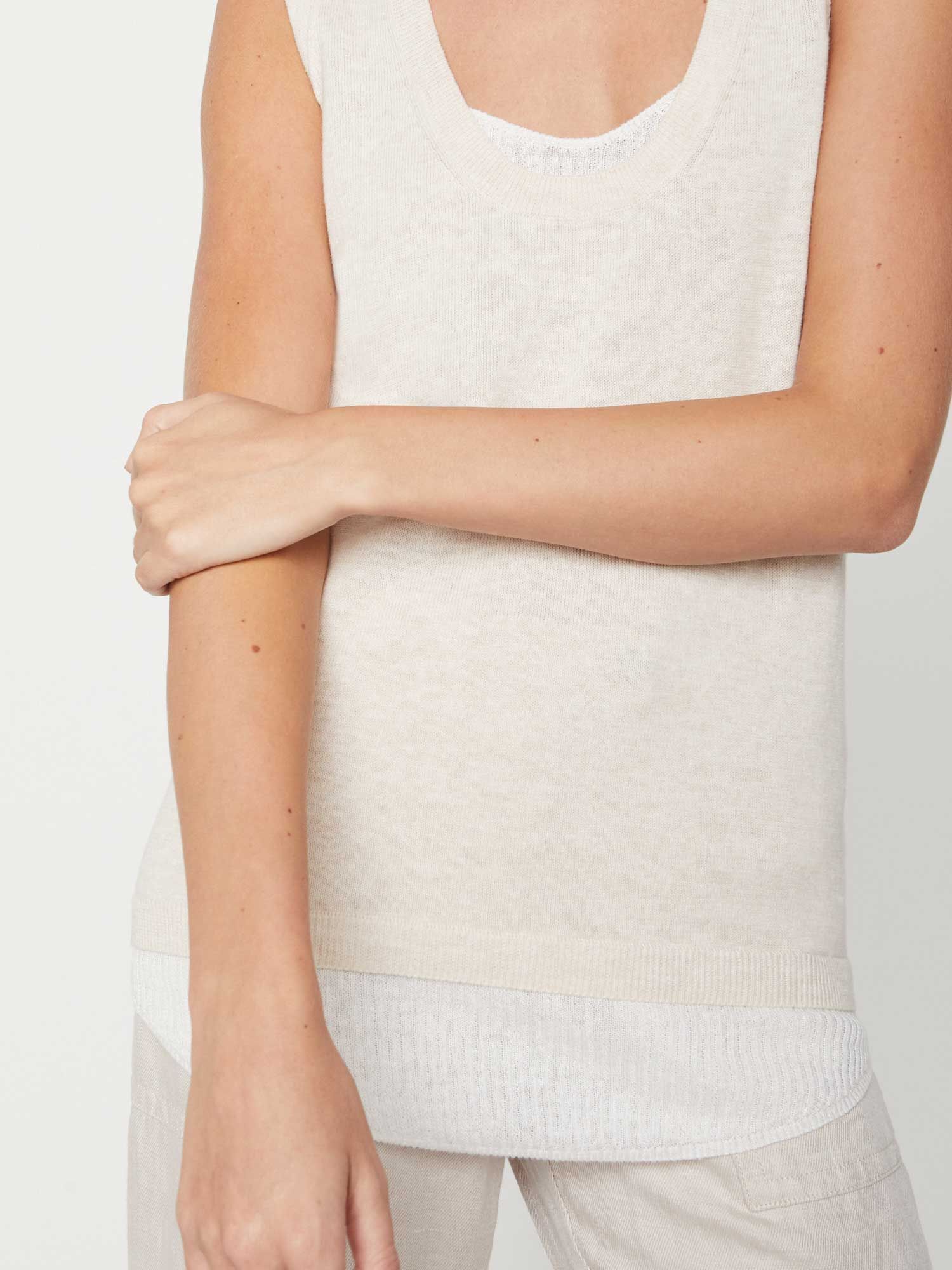 The Loreen Looker Layered Tank sold by Brochu Walker product image thumbnail 5