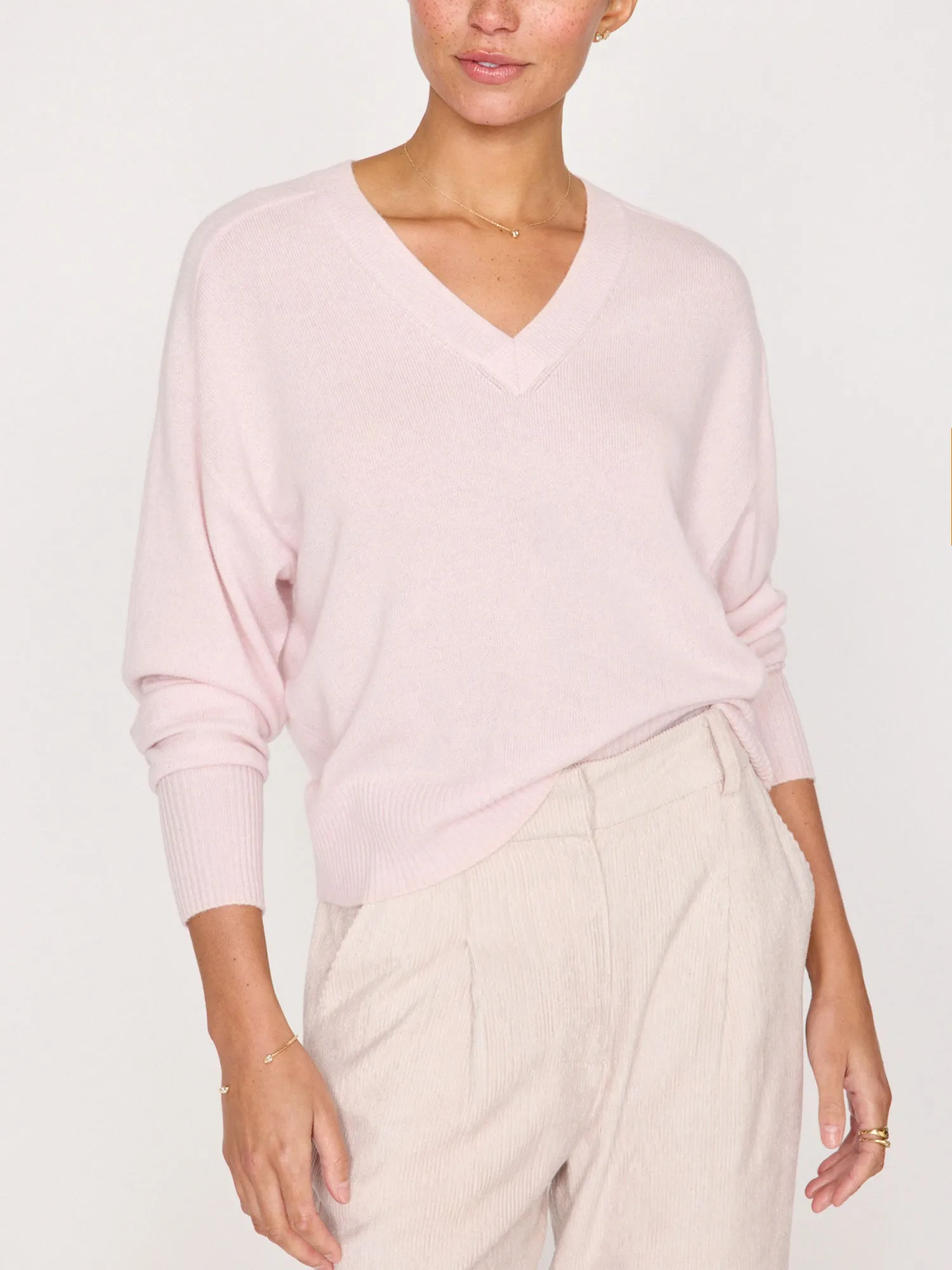 The Leia Vee Cashmere Sweater sold by Brochu Walker product image thumbnail 3