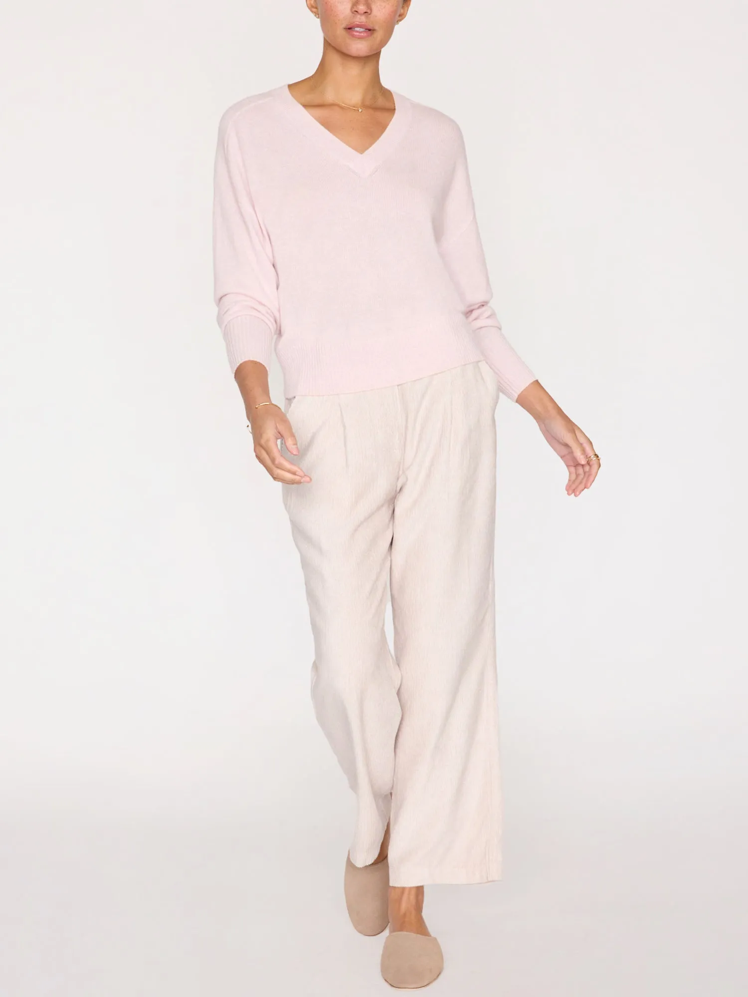 The Leia Vee Cashmere Sweater sold by Brochu Walker product image thumbnail 5