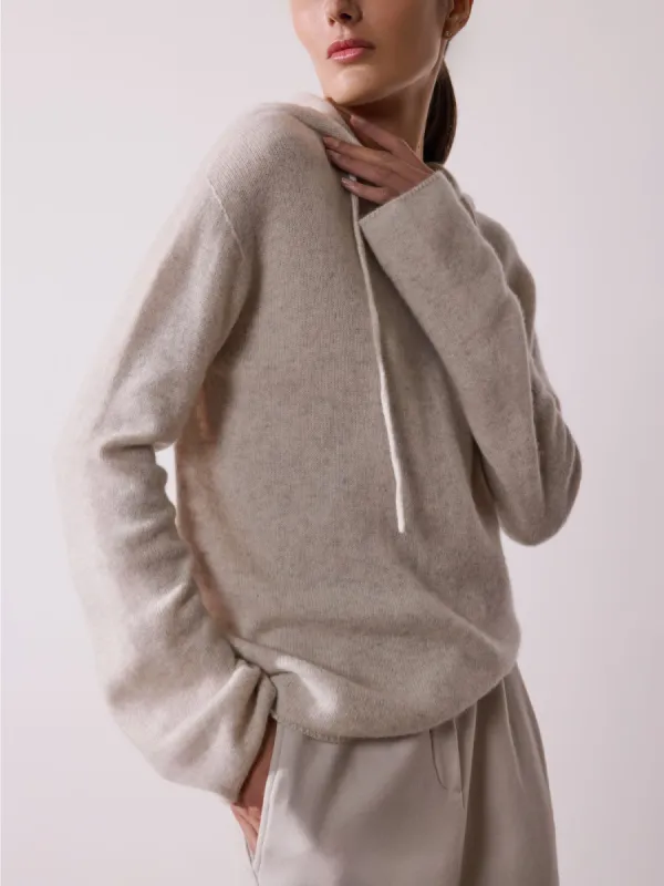 The Cashmere Seamless Hoodie made by Brochu Walker