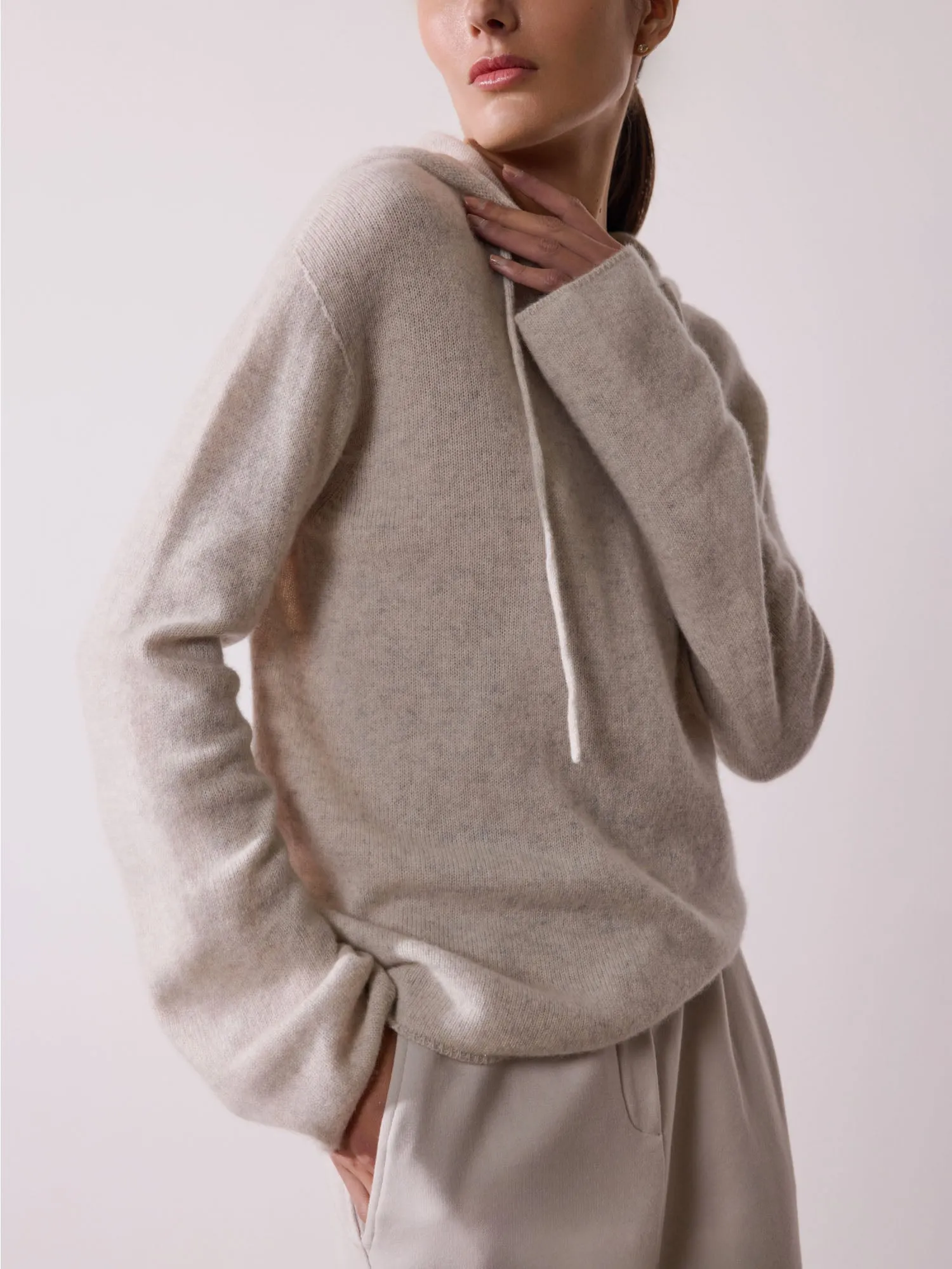 The Cashmere Seamless Hoodie sold by Brochu Walker