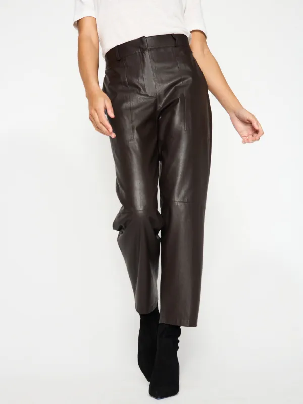 The Stone Vegan Leather Pant sold by Brochu Walker