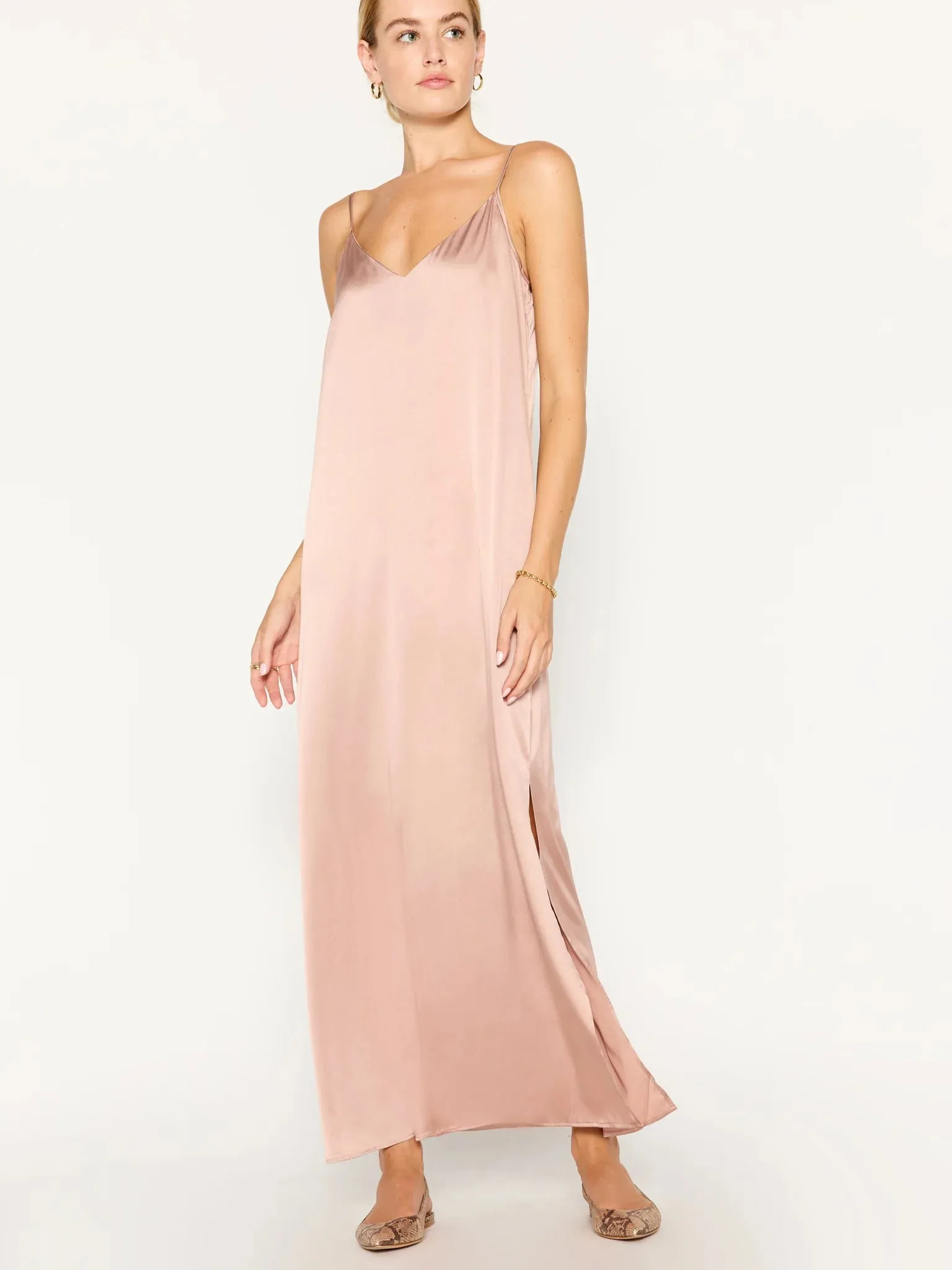 The Everyday Silk Slip Dress sold by Brochu Walker product image thumbnail 3