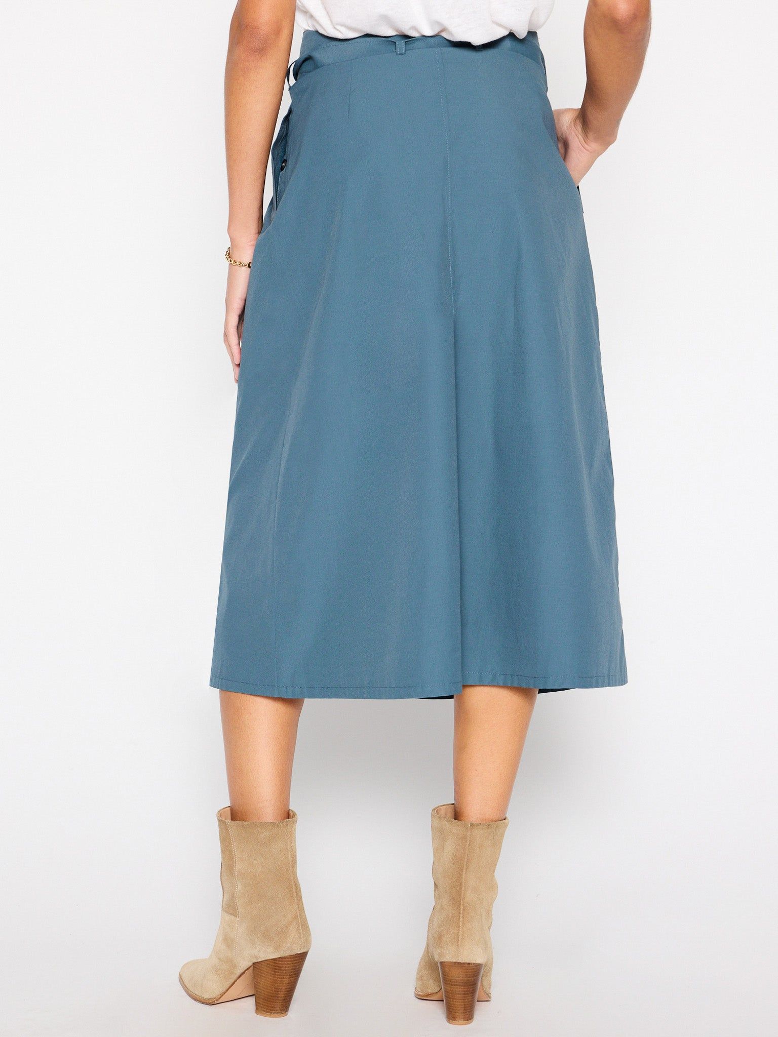 The Teagan Belted Skirt sold by Brochu Walker product image thumbnail 4