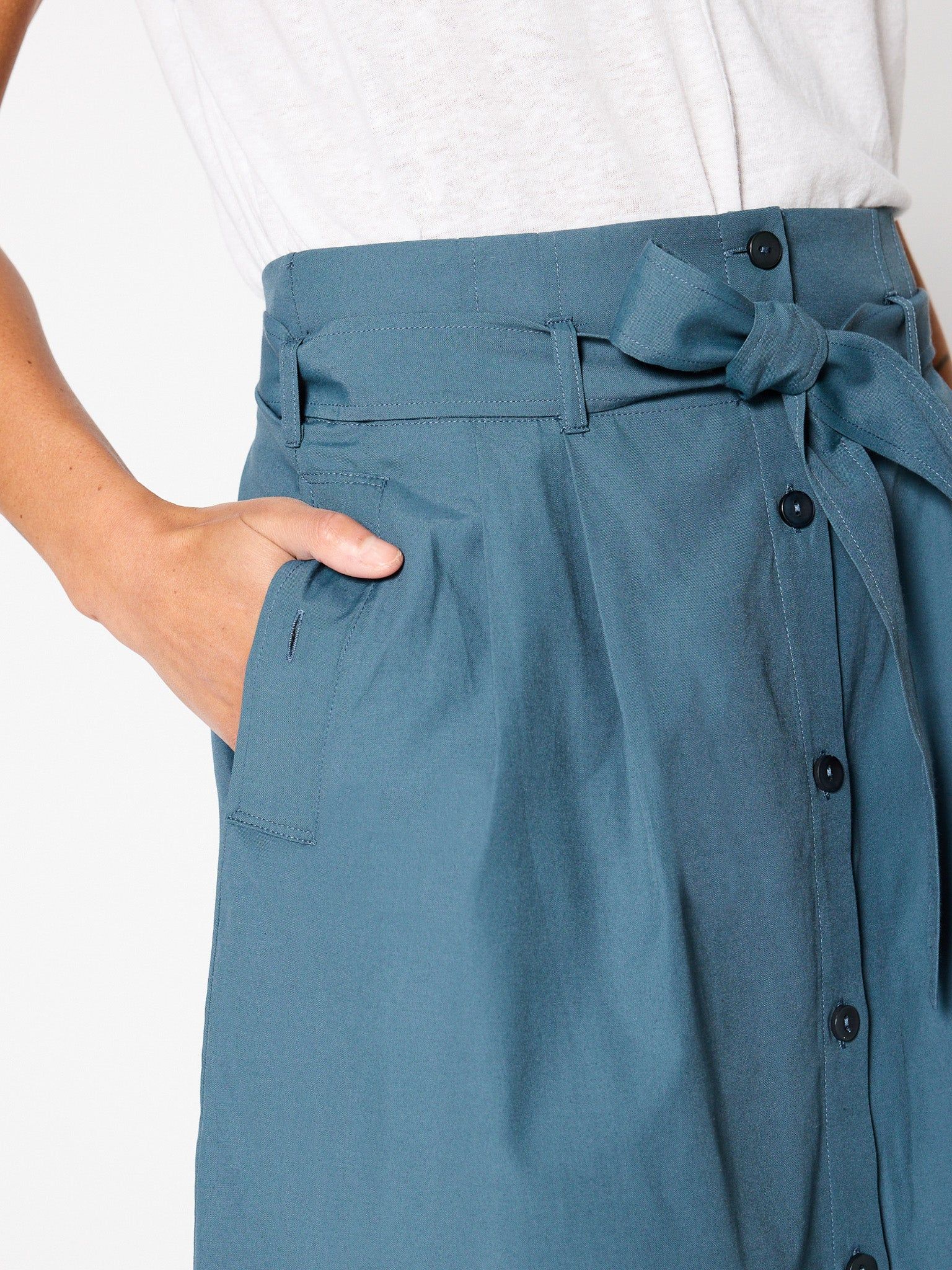 The Teagan Belted Skirt sold by Brochu Walker product image thumbnail 2