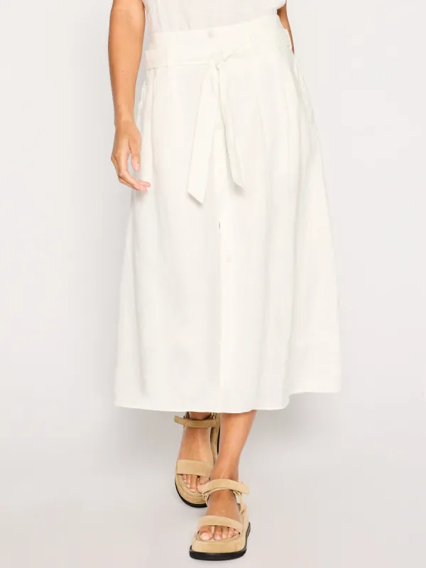 The Teagan Belted Skirt sold by Brochu Walker