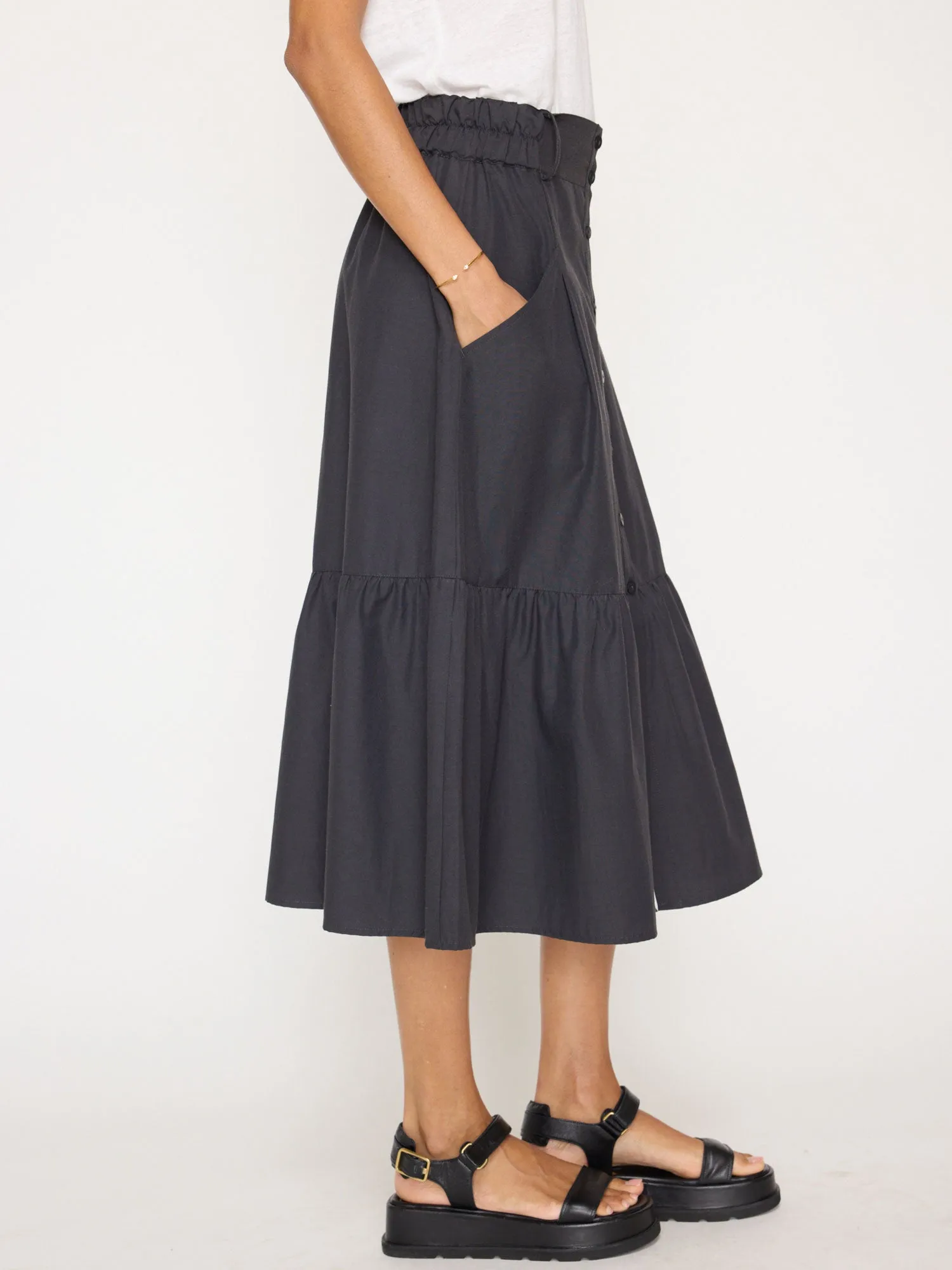 The Palms Tiered Skirt sold by Brochu Walker product image thumbnail 4