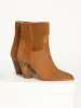 The Marfa Suede Ankle Boot sold by Brochu Walker