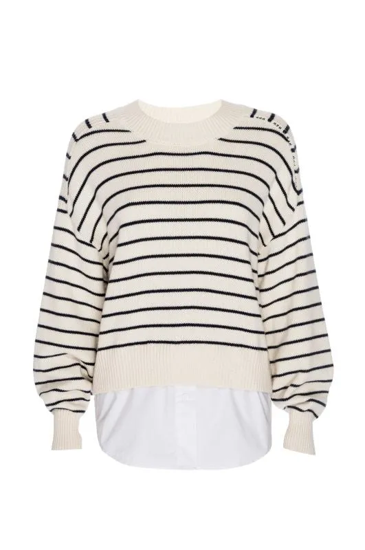 The Eden Stripe Crew Looker sold by Brochu Walker product image thumbnail 2