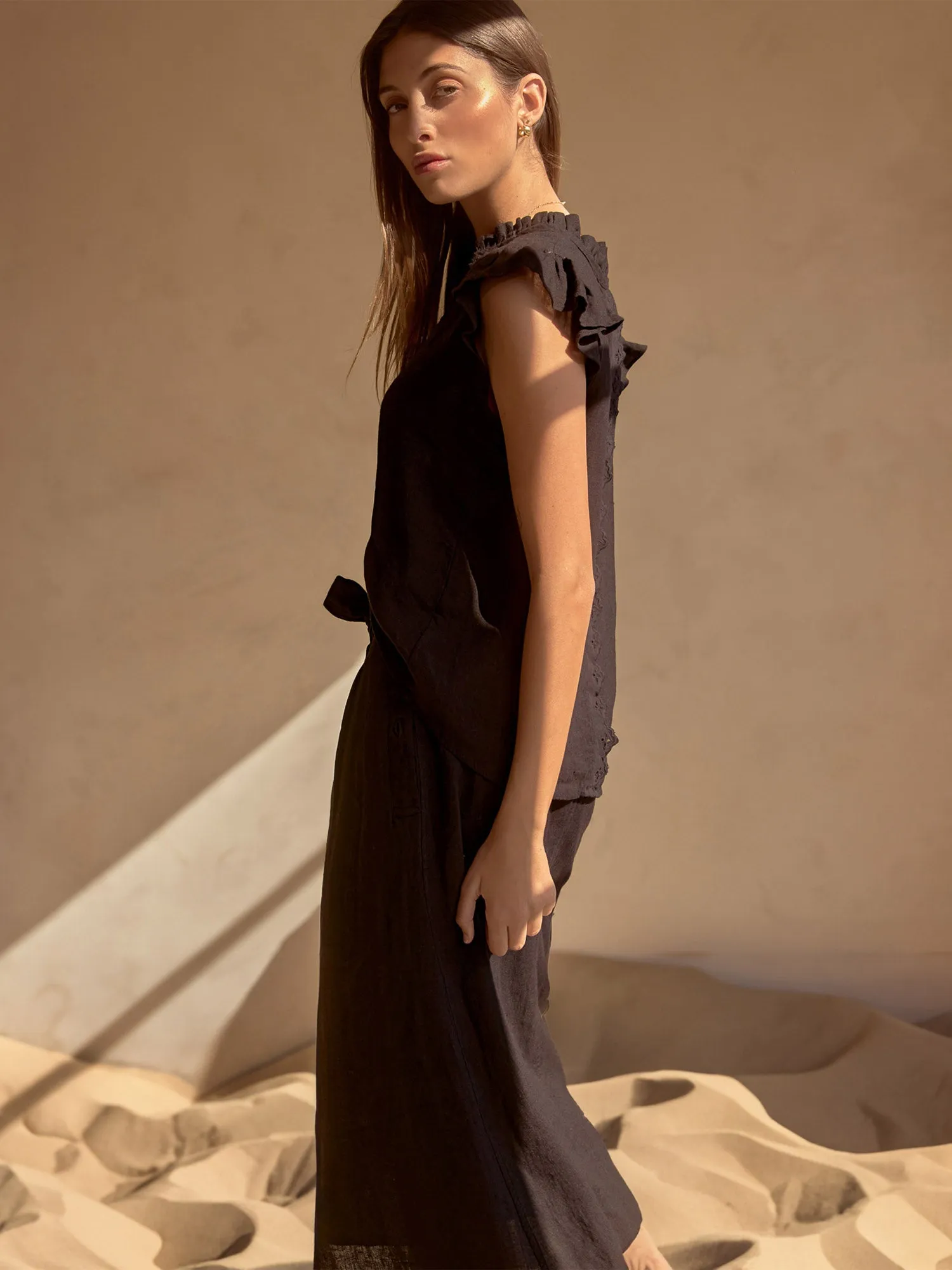 The Teagan Belted Skirt sold by Brochu Walker product image thumbnail 2