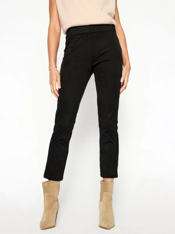 The Juniper Vegan Suede Pant sold by Brochu Walker