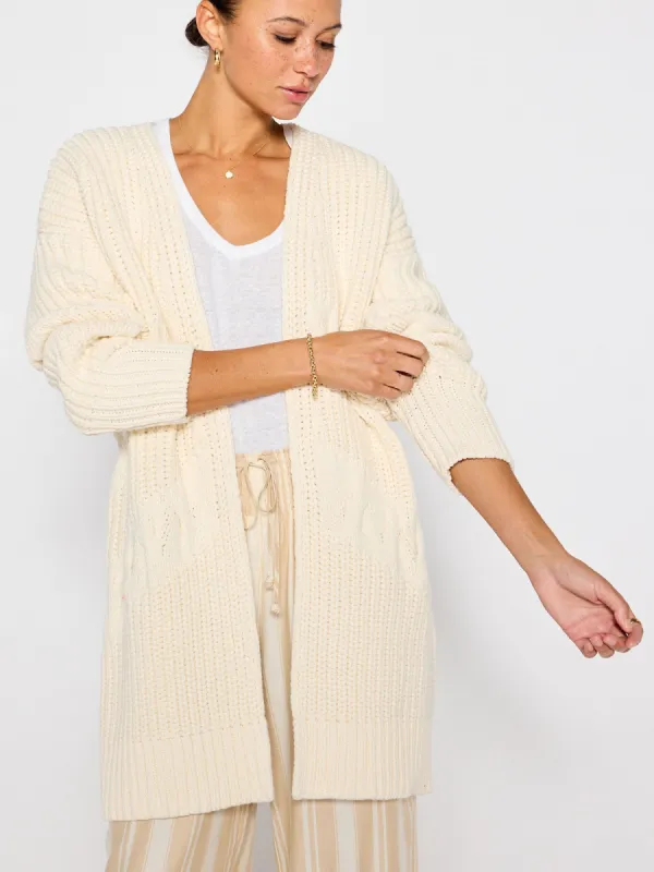 The Holden Handknit Cardigan sold by Brochu Walker