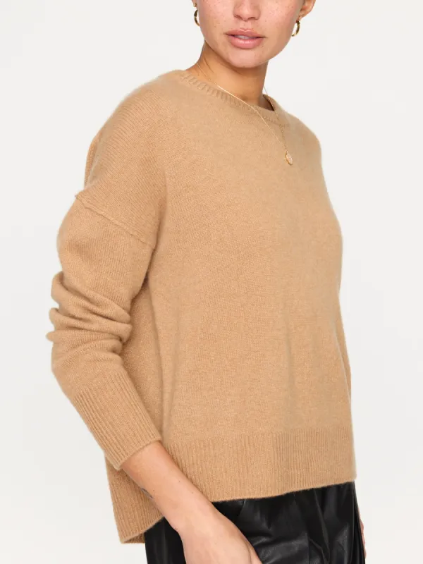 The Everyday Cashmere Bright Crew made by Brochu Walker