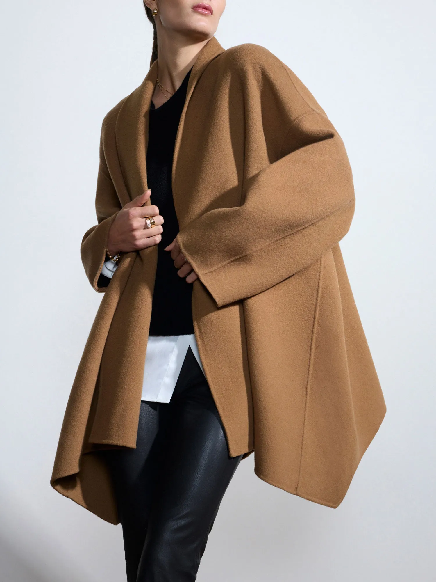 The Wolsey Wrap Coat sold by Brochu Walker
