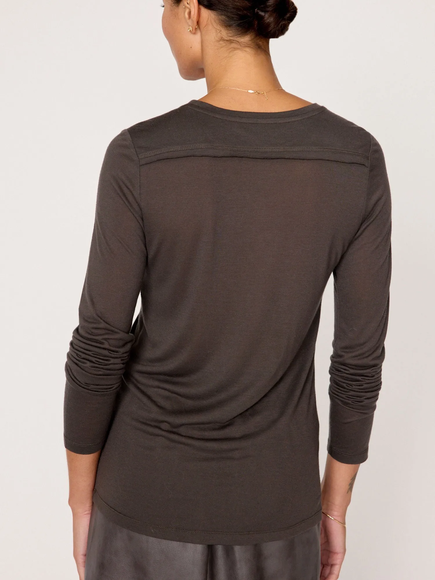 The Georgie Long Sleeve Tee sold by Brochu Walker product image thumbnail 3