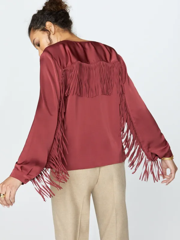 The Peyton Blouse sold by Brochu Walker