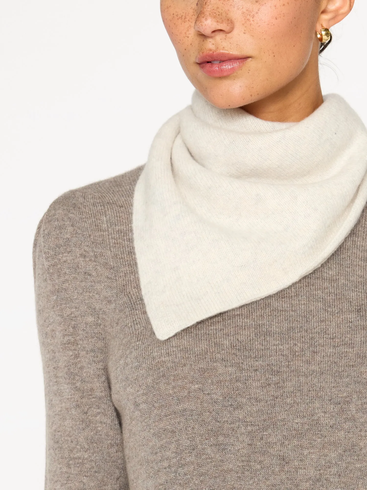 The Cashmere Neck Square sold by Brochu Walker