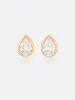 Romance Pear Diamond Droplet Earrings sold by Brochu Walker