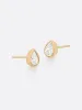 Romance Pear Diamond Droplet Earrings sold by Brochu Walker