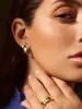 Romance Pear Diamond Droplet Earrings sold by Brochu Walker
