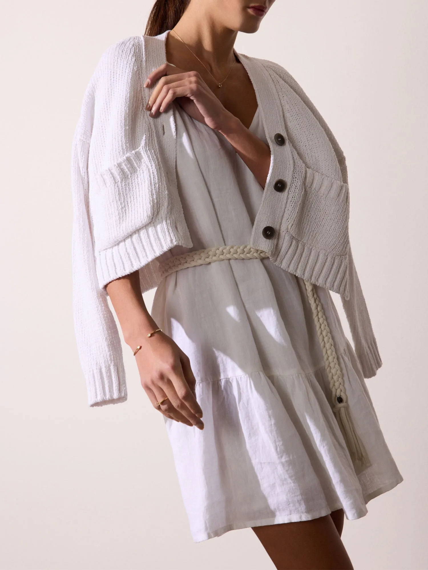 The Cropped Cardigan sold by Brochu Walker product image thumbnail 2