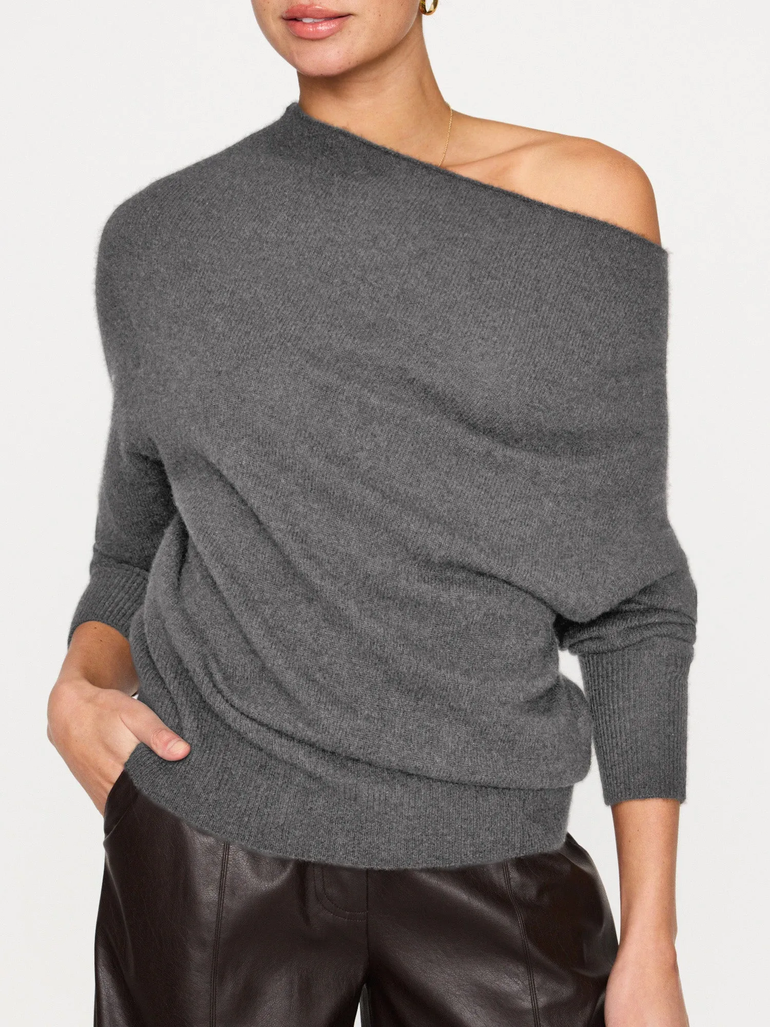 The Lori Cashmere Off Shoulder sold by Brochu Walker product image thumbnail 3