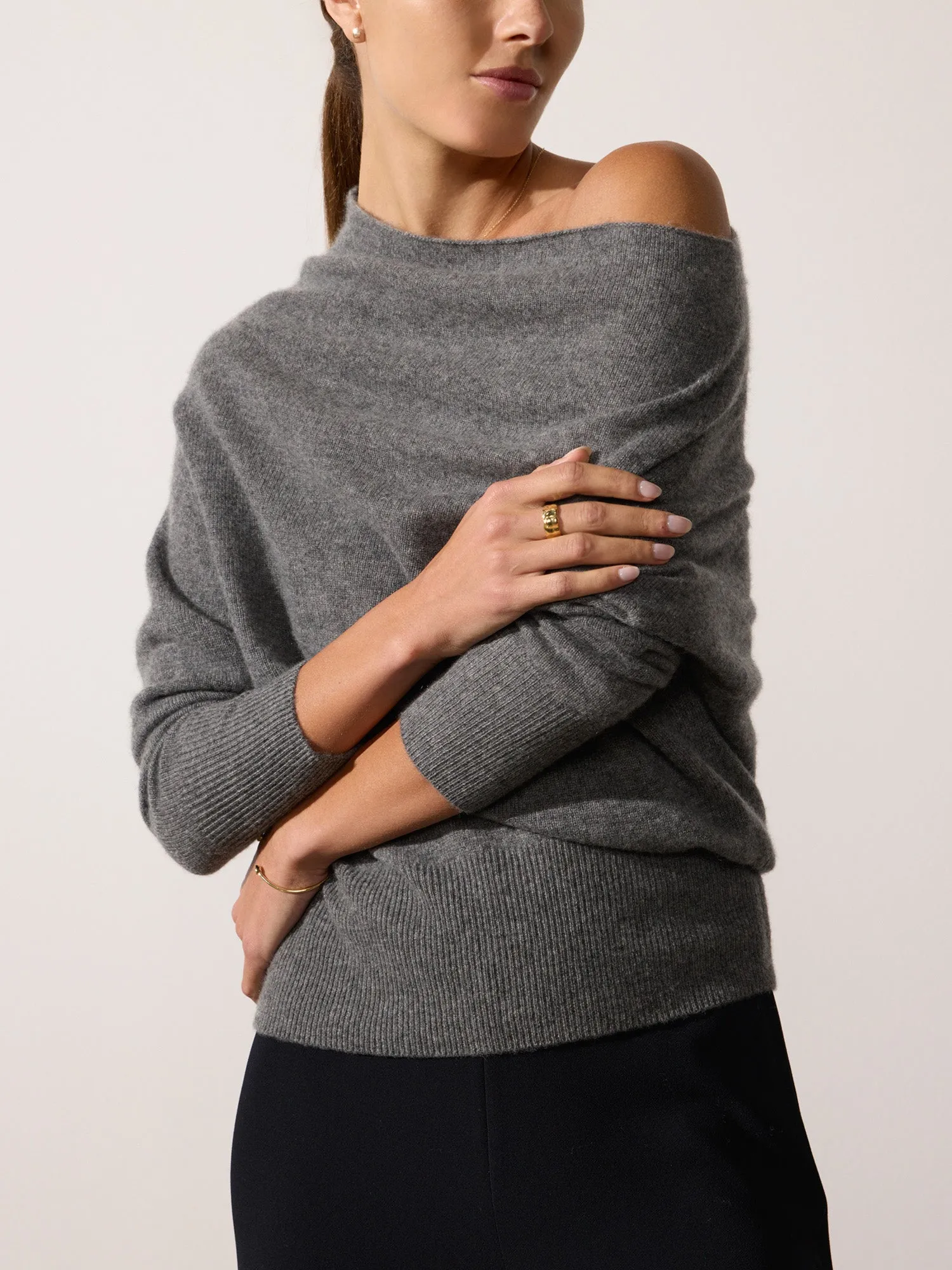 The Lori Cashmere Off Shoulder sold by Brochu Walker