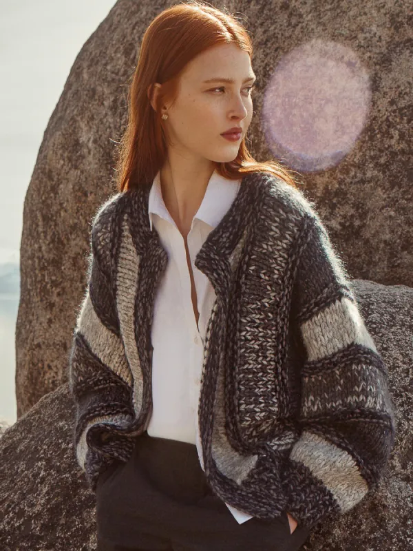The Illia Handknit Cardigan sold by Brochu Walker