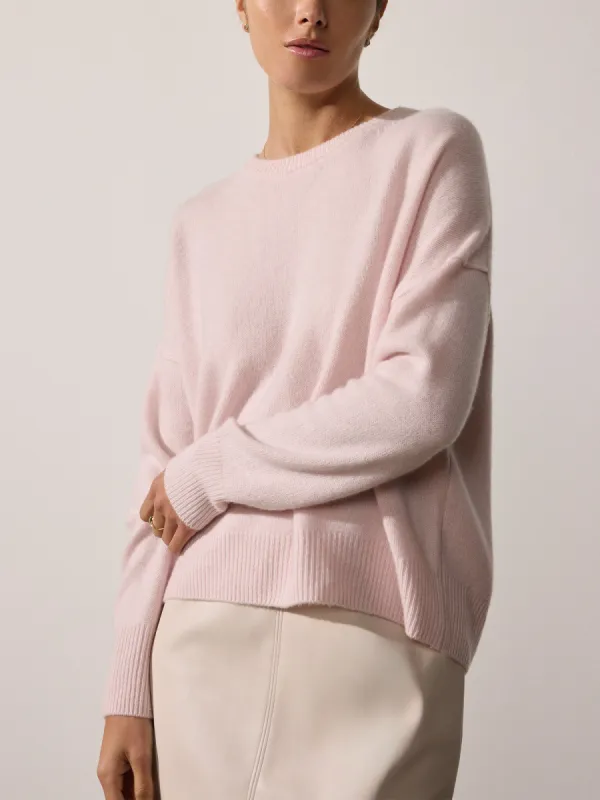 The Everyday Cashmere Bright Crew made by Brochu Walker