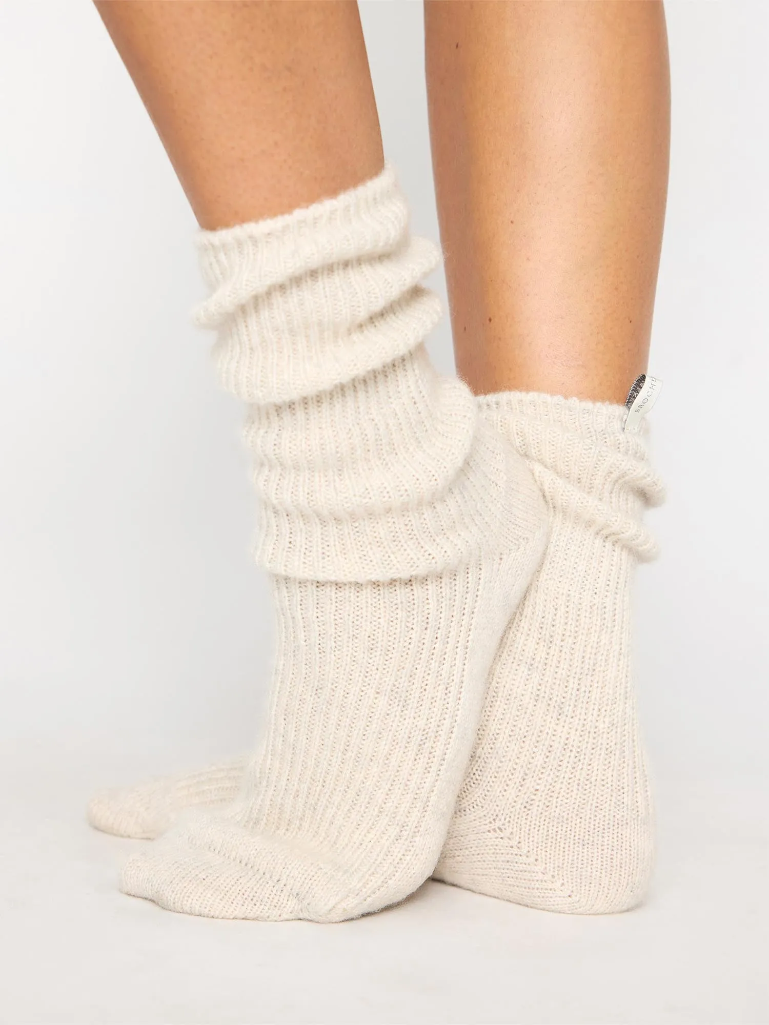 The Ribbed Cashmere Socks sold by Brochu Walker product image thumbnail 2