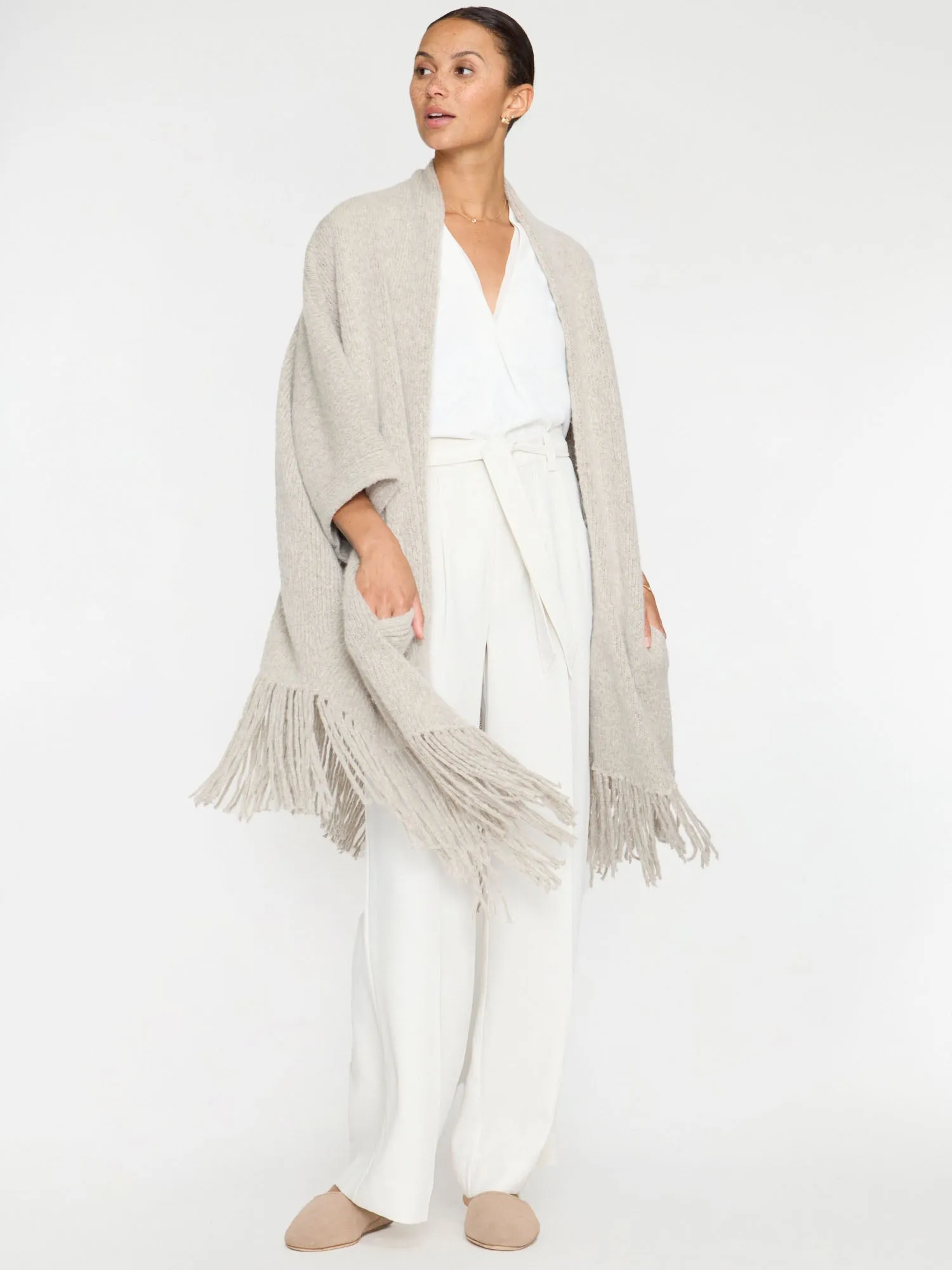 The Jens Poncho Wrap sold by Brochu Walker product image thumbnail 4