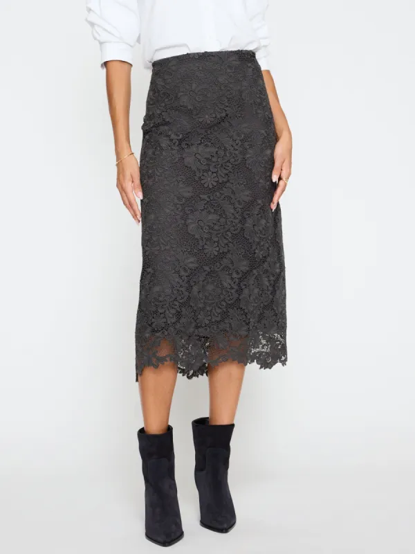 The Mara Lace Skirt sold by Brochu Walker