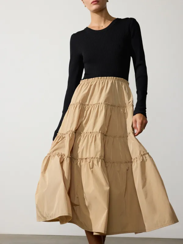 The Ava Tiered Dress sold by Brochu Walker