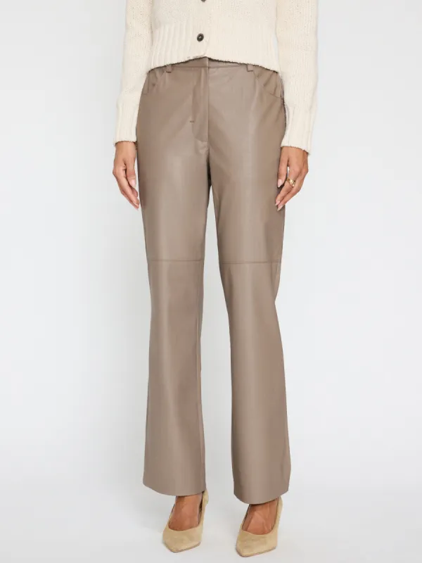 The Lara Vegan Leather Pant sold by Brochu Walker