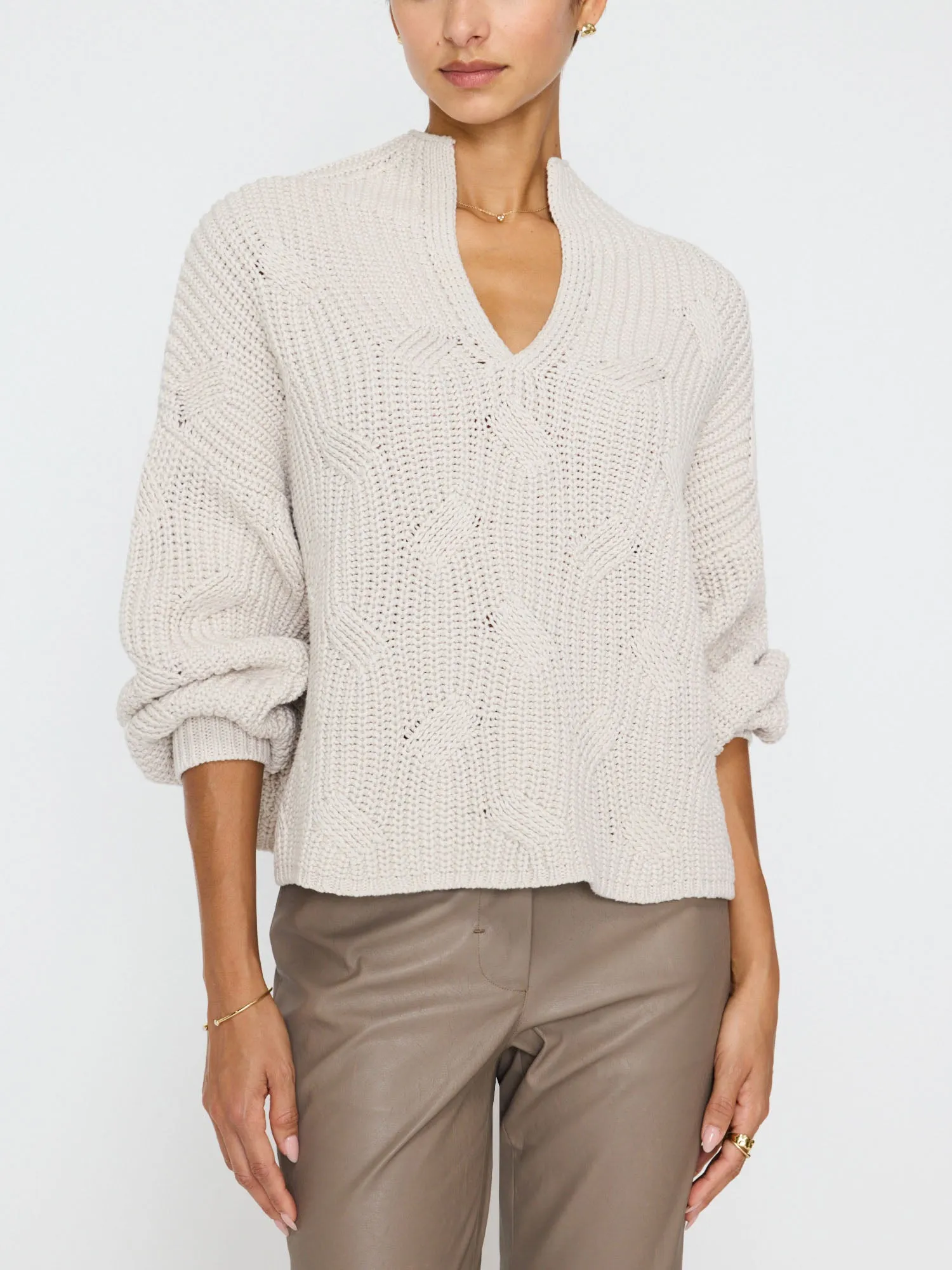 The Grayson Cable Pullover sold by Brochu Walker product image thumbnail 5