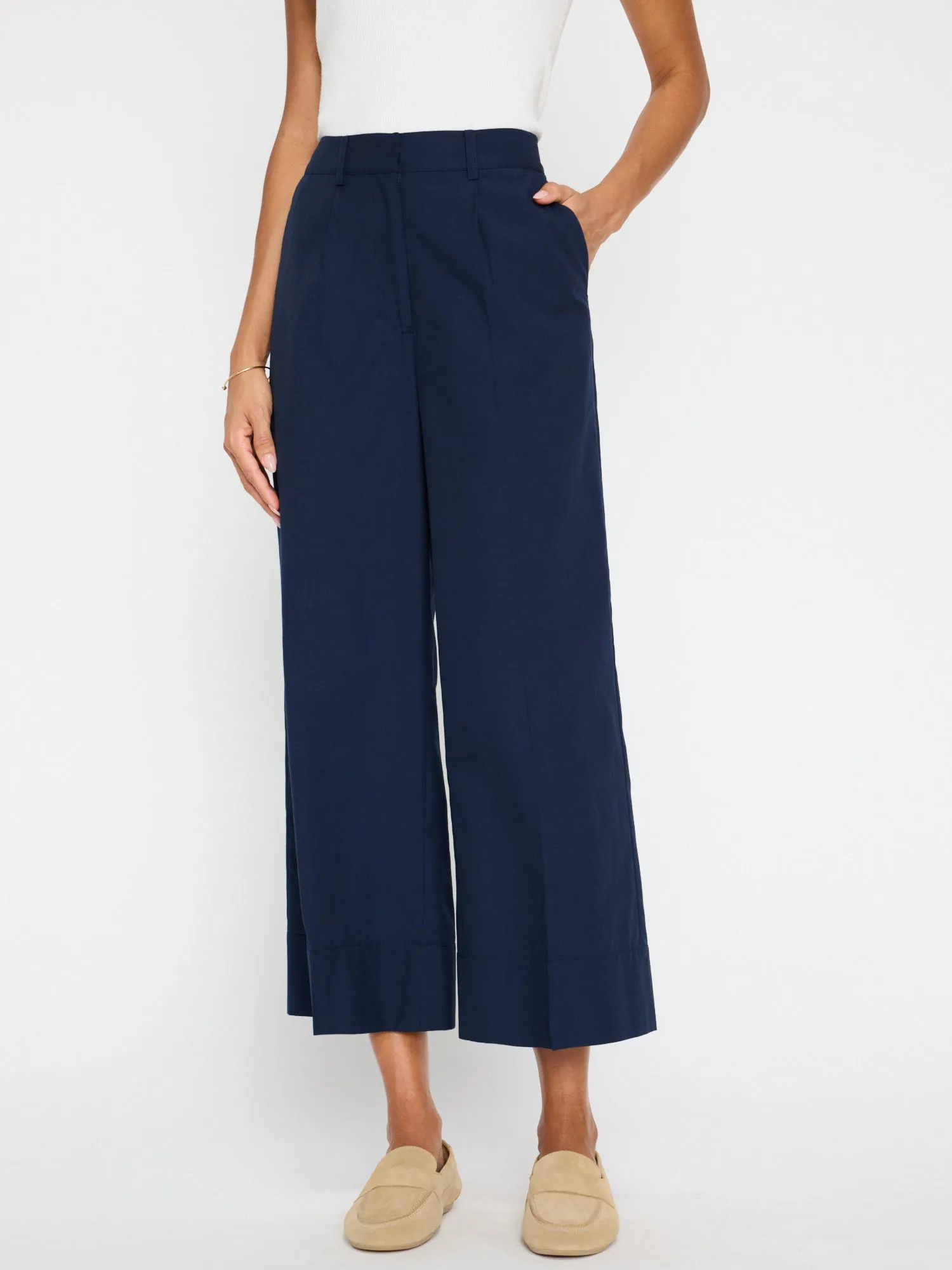 The Joya Cropped Pant sold by Brochu Walker