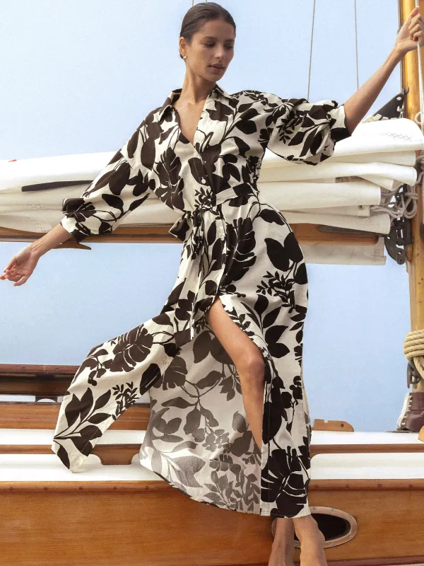 The Kate Printed Maxi Dress sold by Brochu Walker