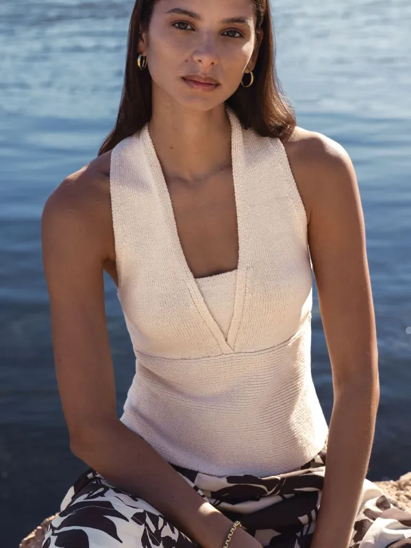 The Ramona Halter Top sold by Brochu Walker