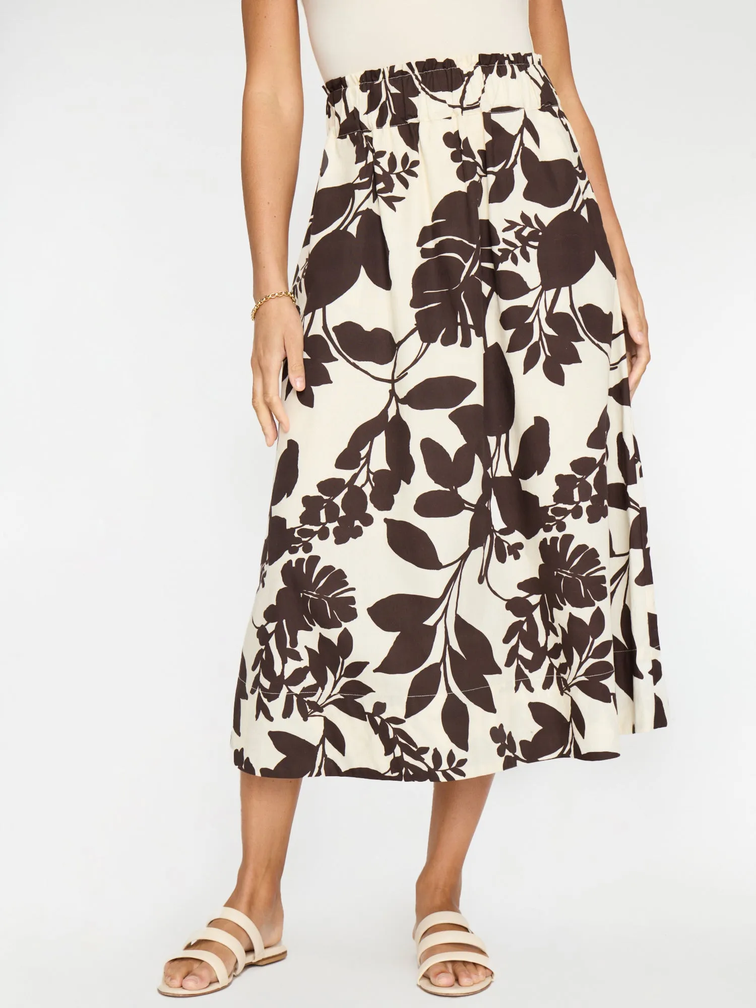 The Edda Printed Skirt sold by Brochu Walker