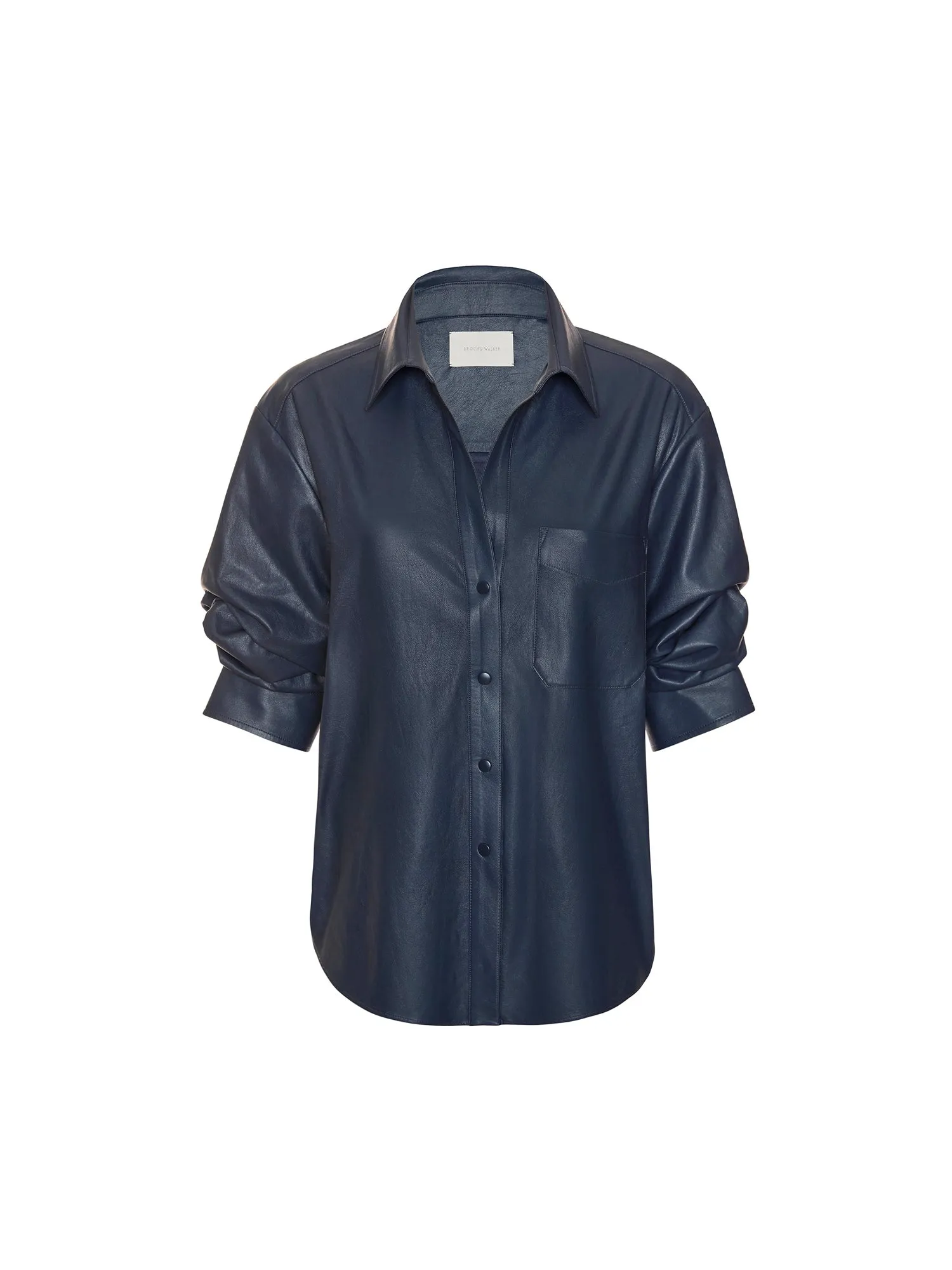 The Pia Vegan Leather Shirt sold by Brochu Walker product image thumbnail 2