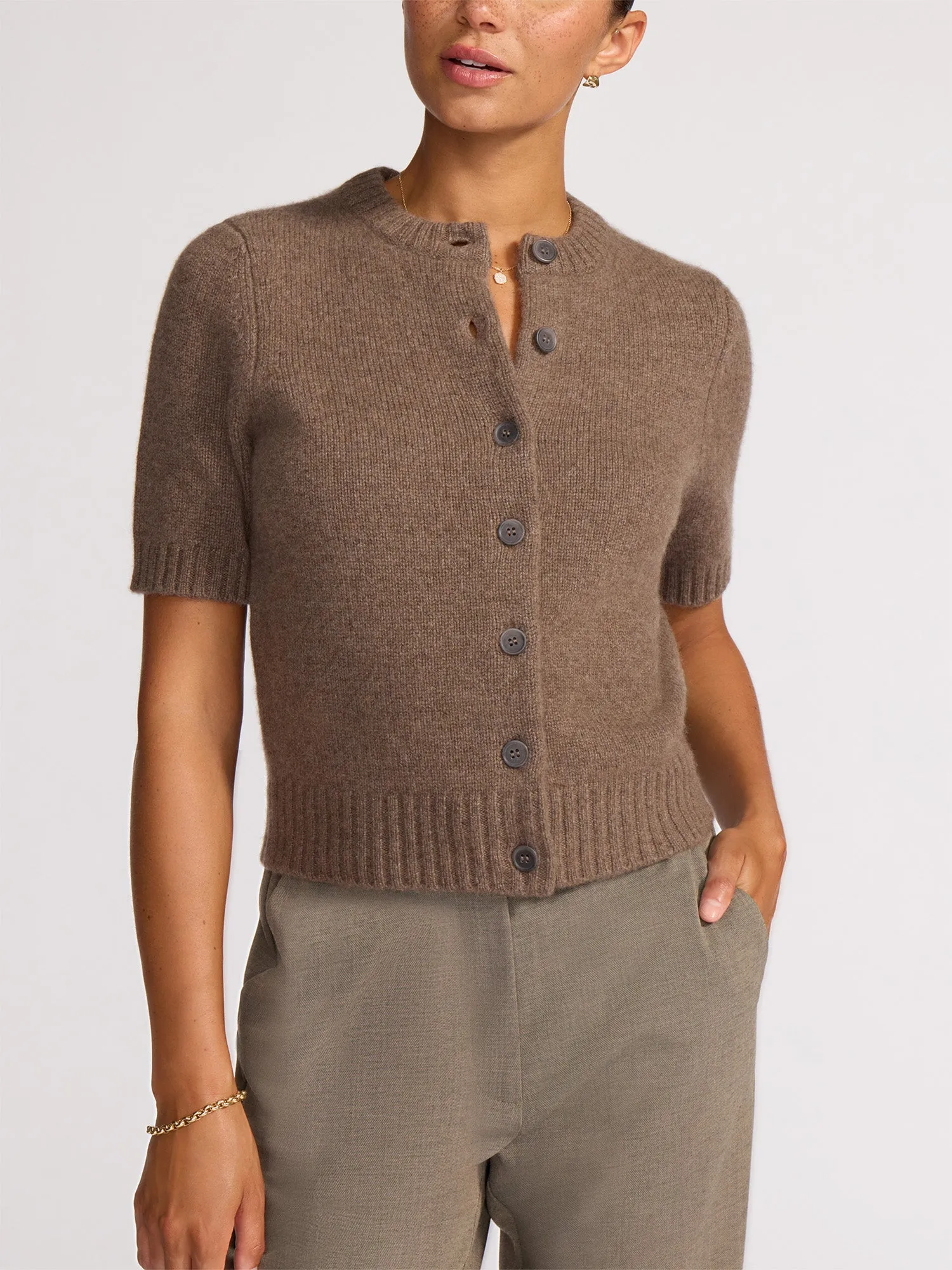 The Rhea Cashmere Cardigan sold by Brochu Walker product image thumbnail 3