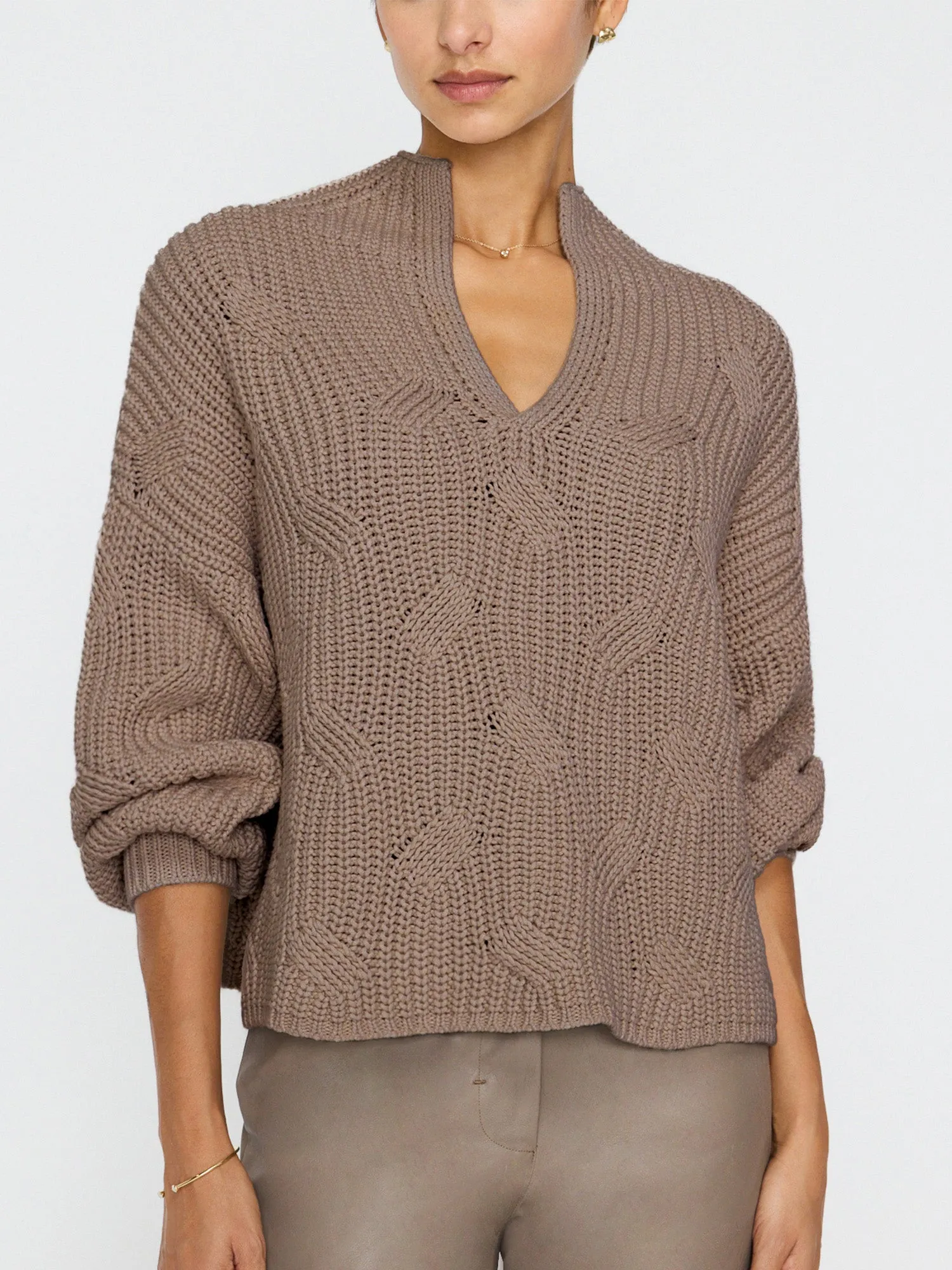 The Grayson Cable Pullover sold by Brochu Walker product image thumbnail 3