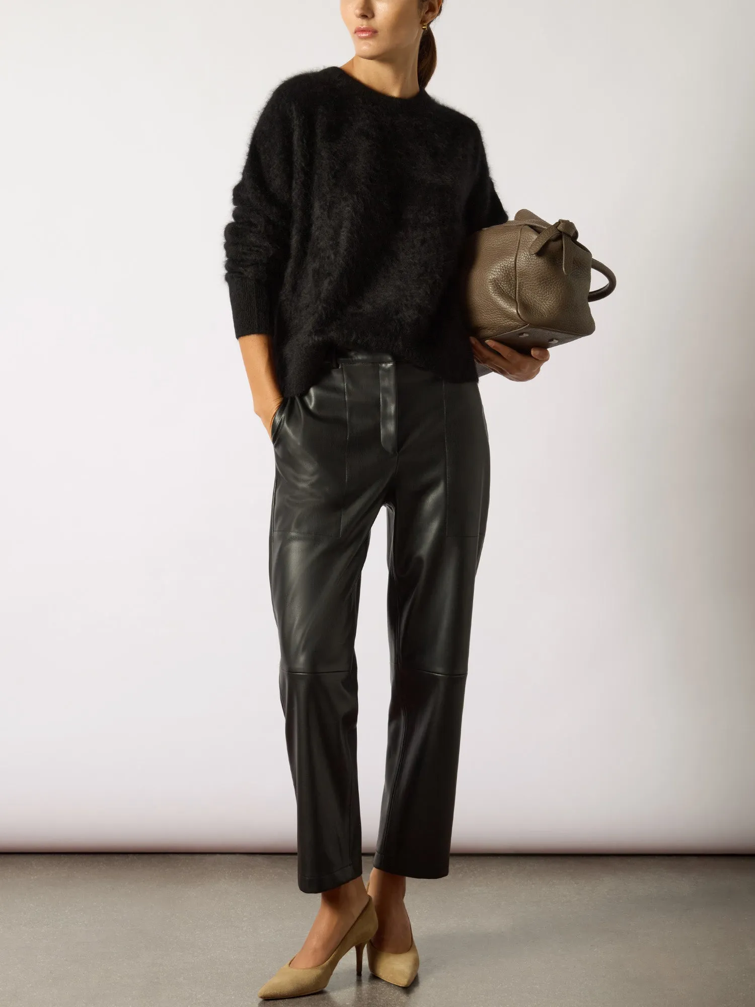 The Stone Vegan Leather Pant sold by Brochu Walker product image thumbnail 5